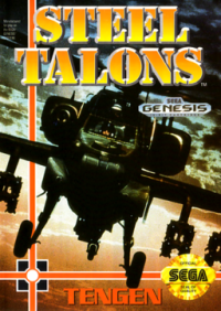 Steel Talons JP Sega Mega Drive JP box art